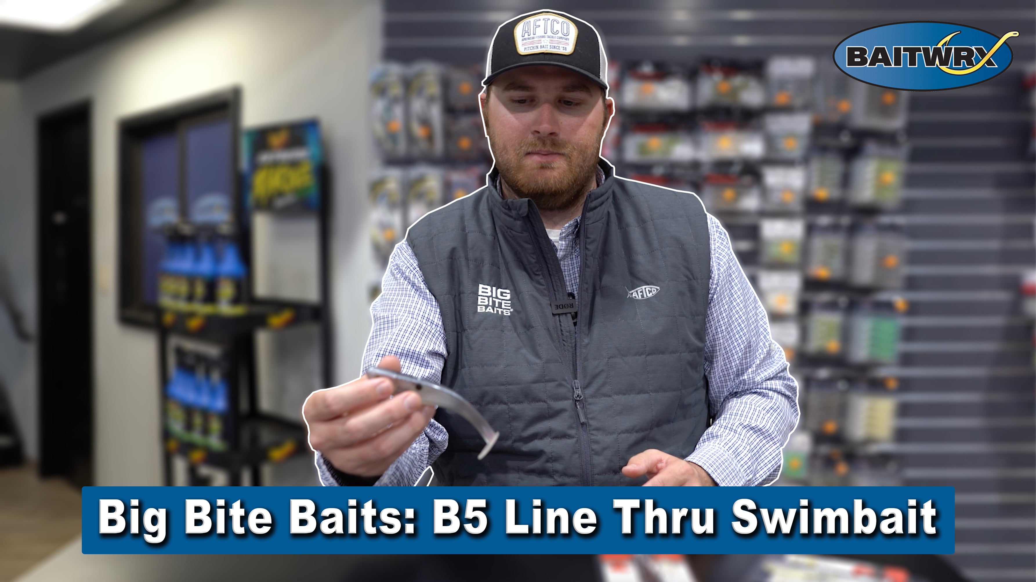 Big Bite Baits: B5 Line Thru Swimbait – Bait-WrX
