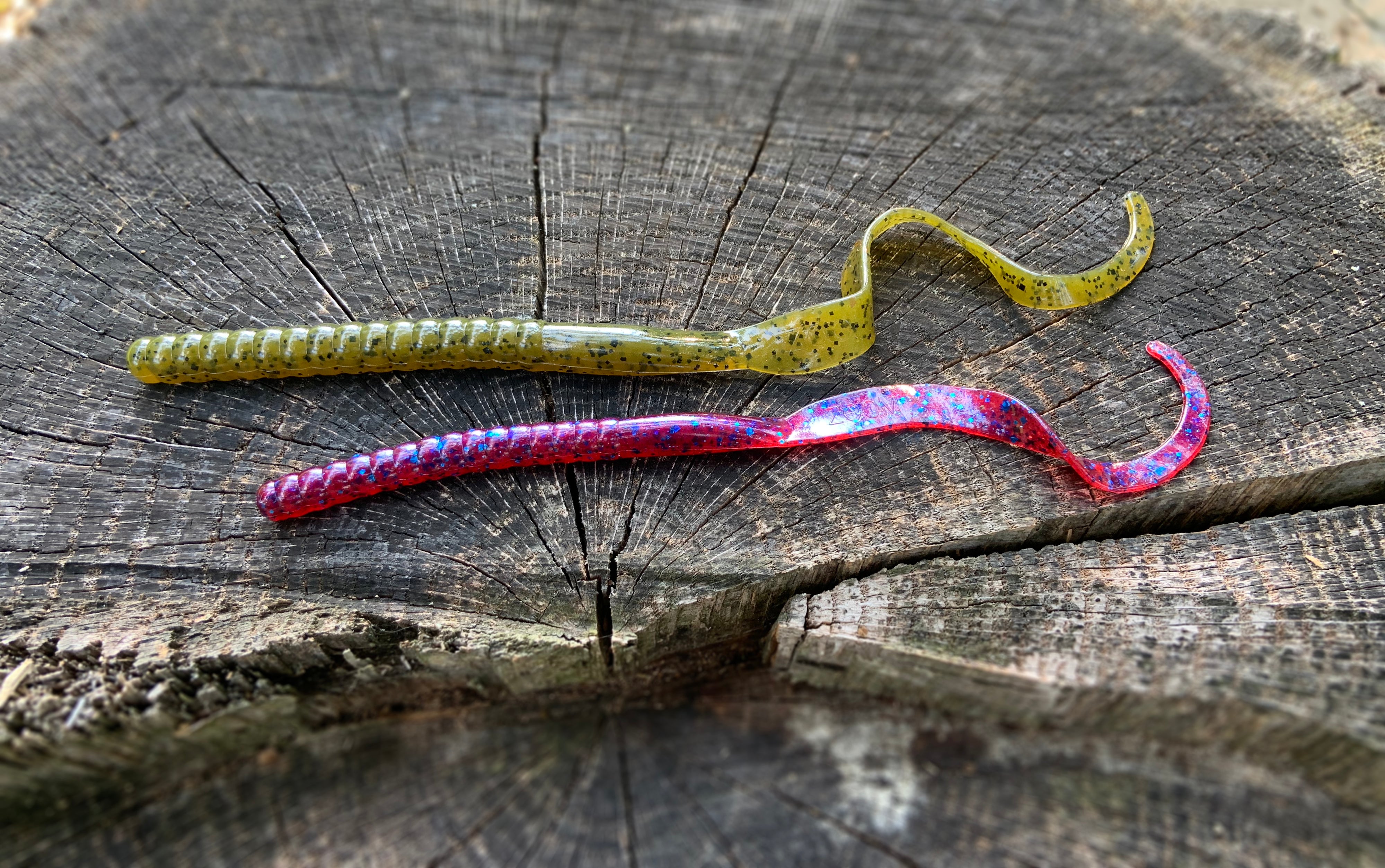 Zoom Trick Worm Straight Tail 6.5 20pk, Choice of Colors