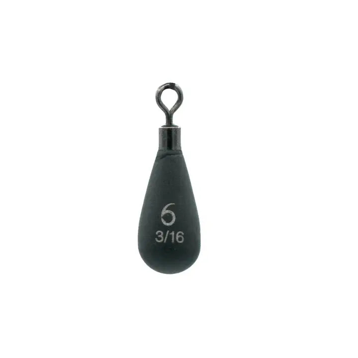 6th Sense Casting Tear Drop Shot Weight - Tungsten 6th Sense Fishing