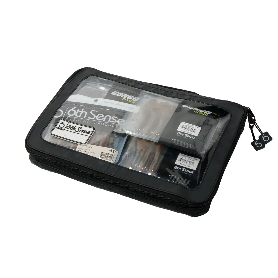 6th Sense Large Bait View Tackle Bag - Black 6th Sense Fishing