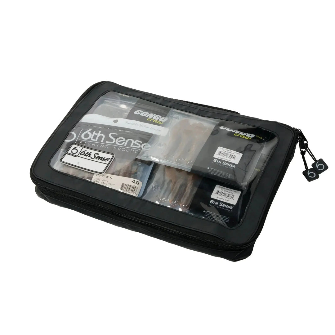 6th Sense Large Bait View Tackle Bag - Black 6th Sense Fishing