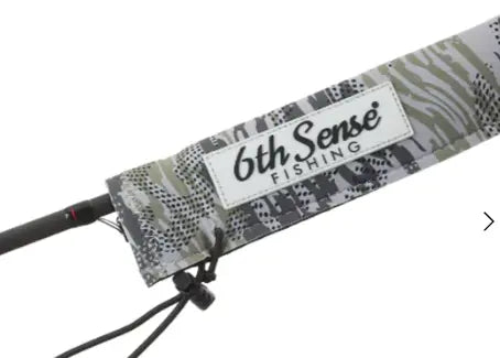 6th Sense Snag-Resistant Casting Rod Sleeve Black - Bait-WrX