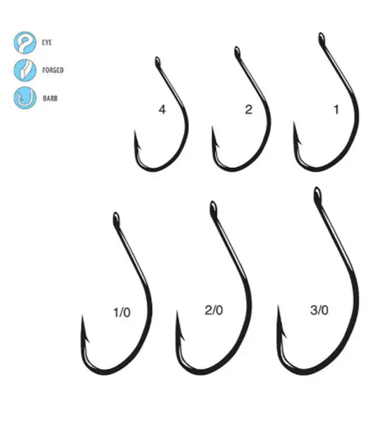 Gamakatsu Split Shot/Drop Shot Hooks (6 Pk) Gamakatsu