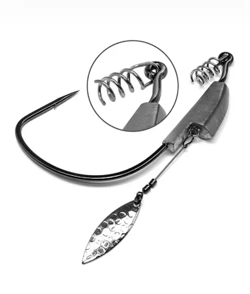 Gamakatsu Spring Lock Spinner Swimbait Hook (1PK) Gamakatsu