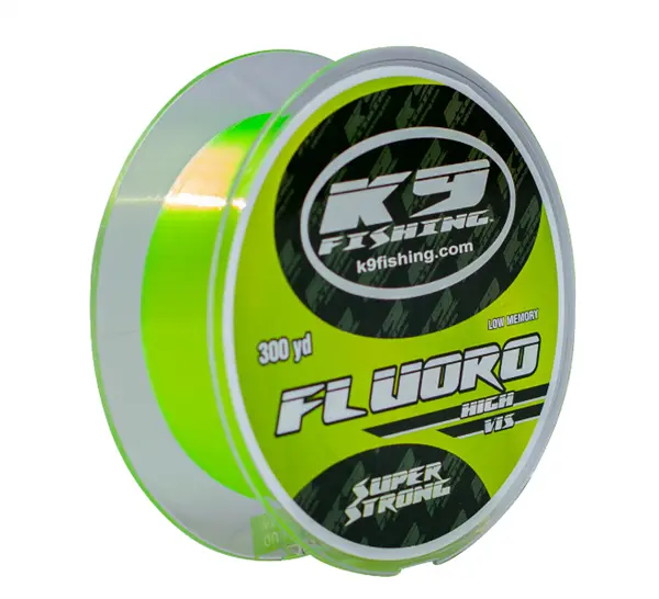 K9 Fluoro Line 300yd Spools - Bait-WrX