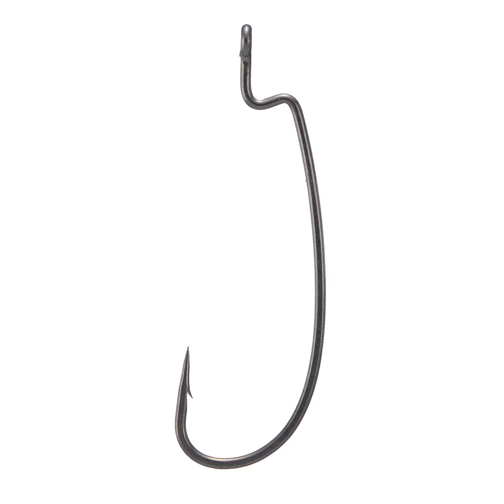 BassMooch Cobra Tournament Worm O'Shaughnessy Offset Hooks (5 Pk)