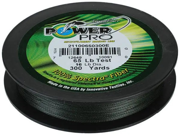 Power Pro Spectra Braided Line Moss Green (150 YD) - Bait-WrX