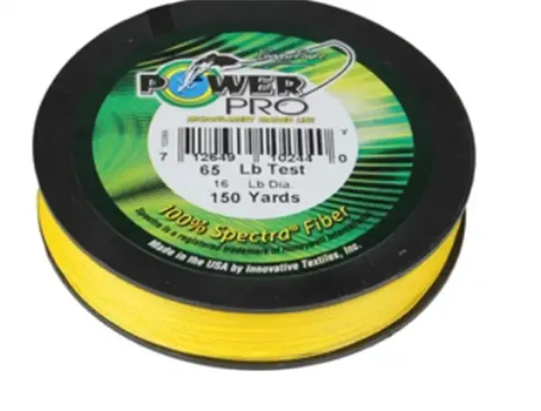 Power Pro Spectra Braided Line Yellow (150 YD) - Bait-WrX