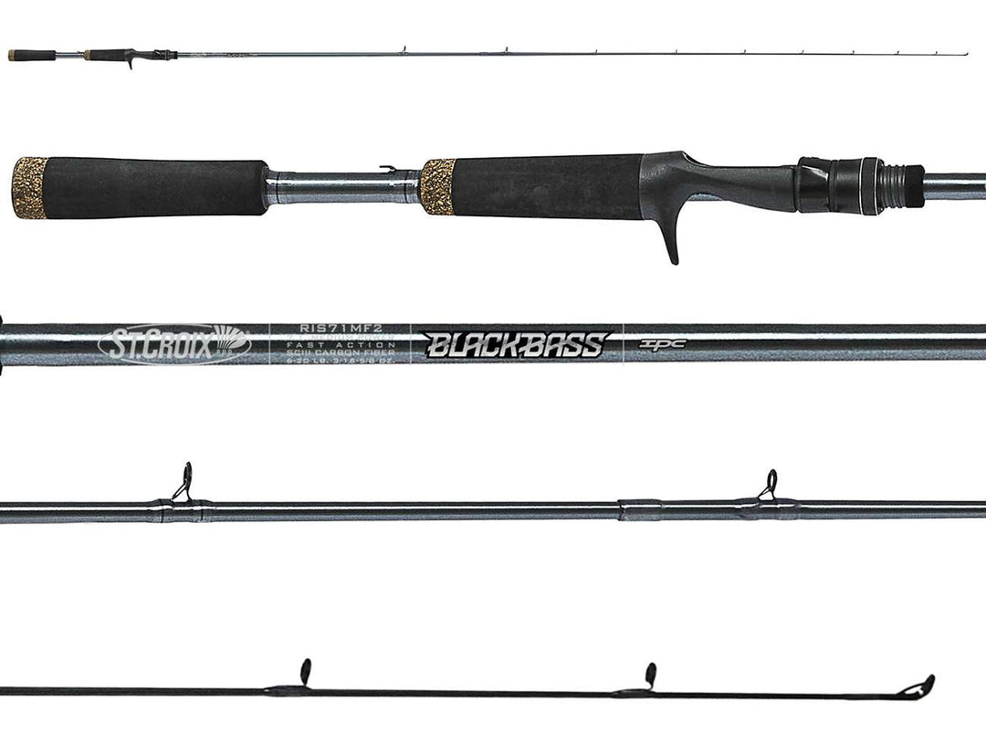 St. Croix Black Bass Casting Rods