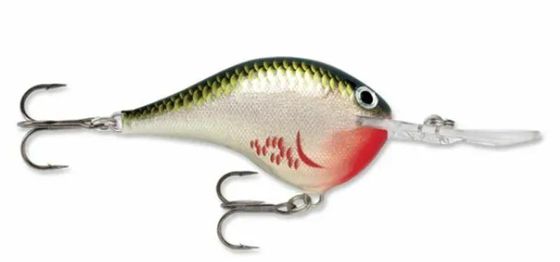 RAPALA DT 06's==LOT OF 3 DEMON COLORED FISHING LURES 