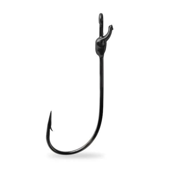 Mustad Grip-Pin Max 2X Strong Flipping Hook Black Nickel (5 Pk) - – Bait-WrX