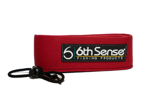 6th Sense Snag-Resistant Casting Rod Sleeve Red - Bait-WrX