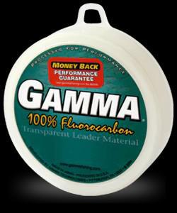 Gamma 100% Fluorocarbon Leader - Clear 25M - Bait-WrX