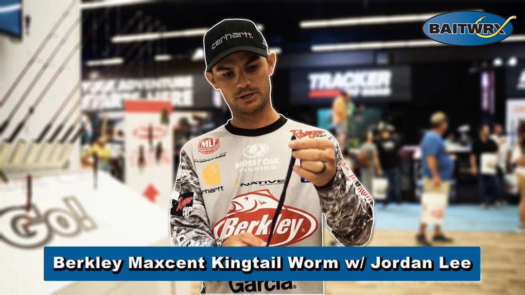 Berkley Maxcent Kingtail Worm w/ Jordan Lee