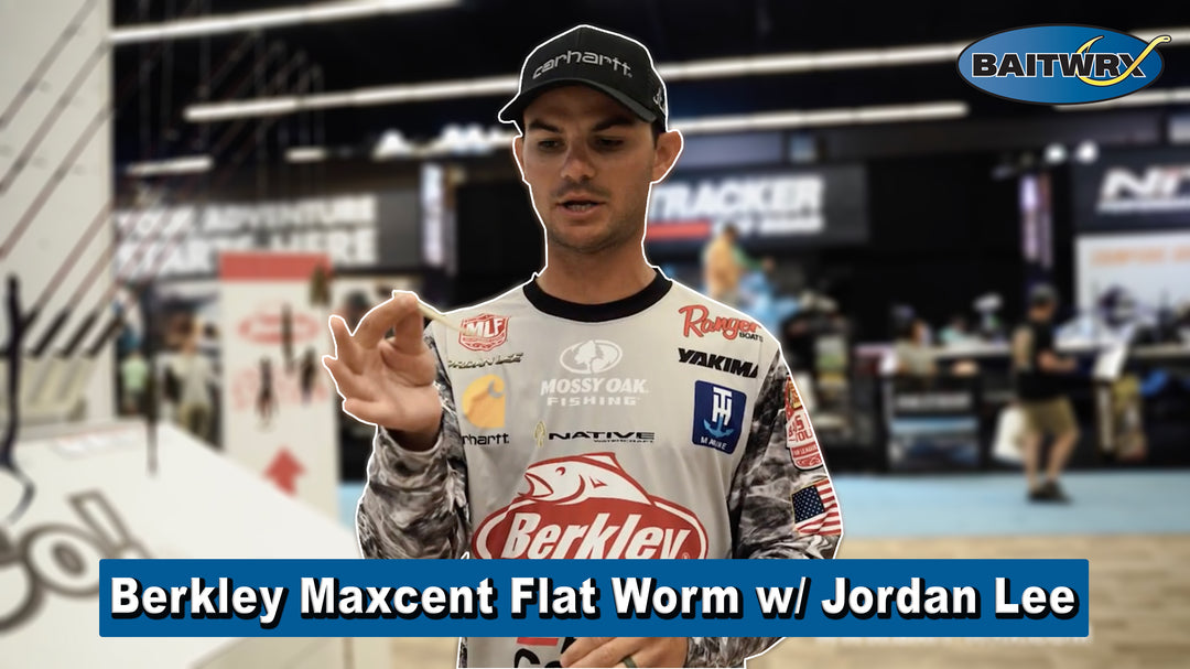Berkley Maxscent Flat Worm w/ Jordan Lee