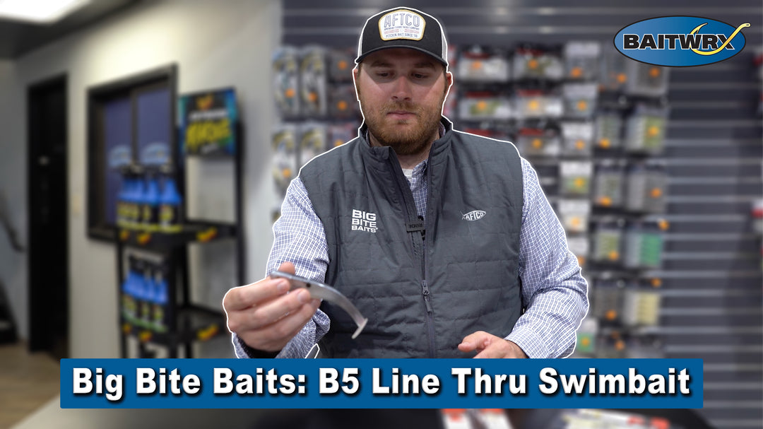 Big Bite Baits: B5 Line Thru Swimbait