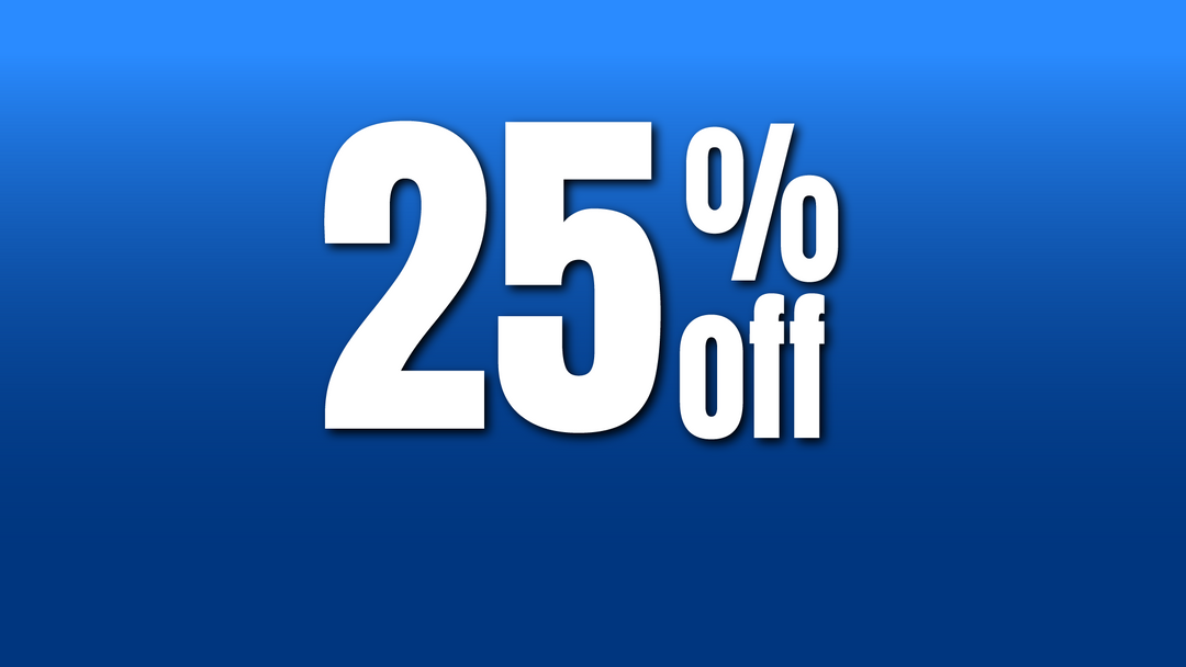 Fourth of July 25% Off