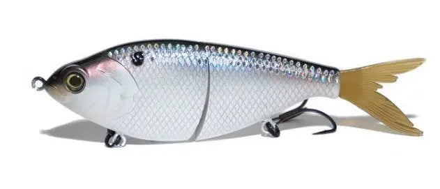 6th Sense Fishing Swimbaits Flow Glider 130 - Ghost Gizzard - Fits