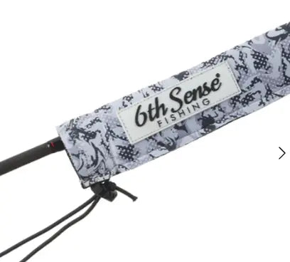 6th Sense Snag-Resistant Casting Rod Sleeve "Rip-Rap Swirl" 6th Sense Fishing