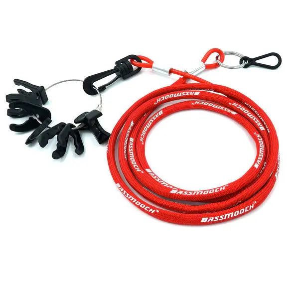 Bassmooch Comfort No-Coil Switch Safety Lanyard Bassmooch