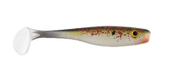 Big Bite Baits Suicide Buzz 3/8 oz Silver Blade Pearly Shad