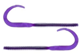 NetBait C-Mac Curly Tail 11" Worm (9 Pk)