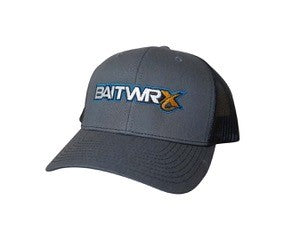 Bait-Wrx Charcoal Grey Hat - NEW Logo!