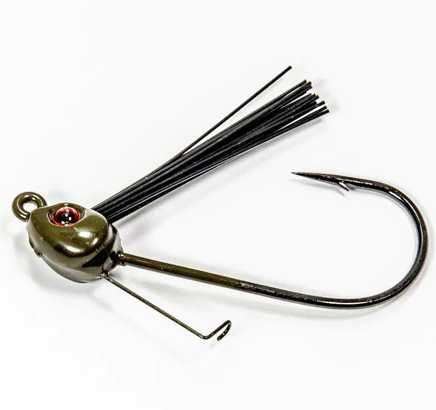 Nichols JT Magnum Weedless Ned Rig Jig Head 3pk