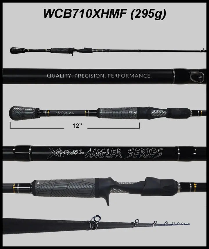 FX Xtreme Angler Series Casting Rods Winn Grip FX Rods