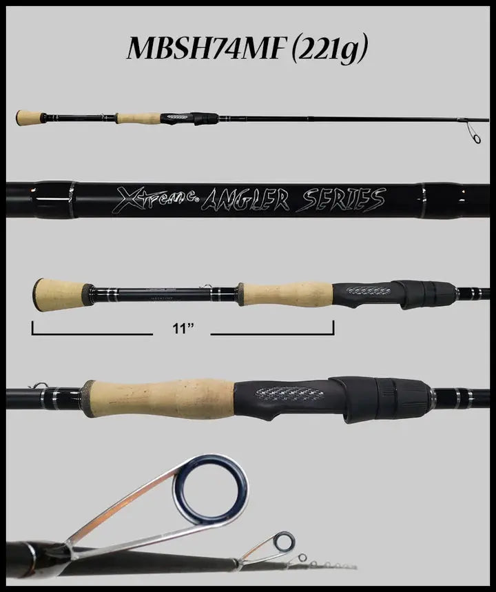 FX Xtreme Angler Series Spinning Rods Cork FX Rods