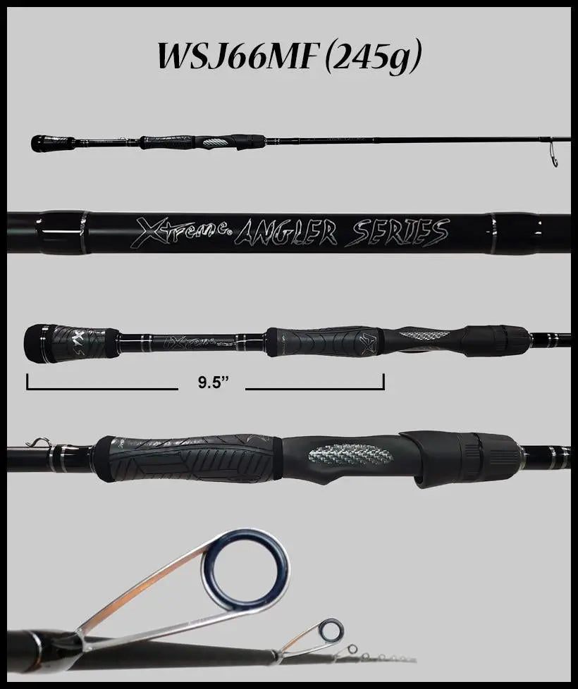 FX Xtreme Angler Series Spinning Rods Winn Grip FX Rods