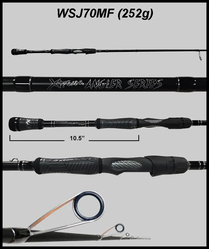FX Xtreme Angler Series Spinning Rods Winn Grip FX Rods