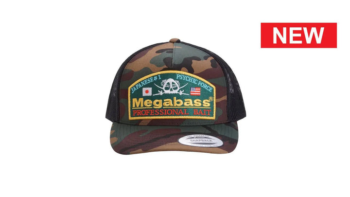 Megabass Psychic Camo Hat, Mossy Hunter Megabass