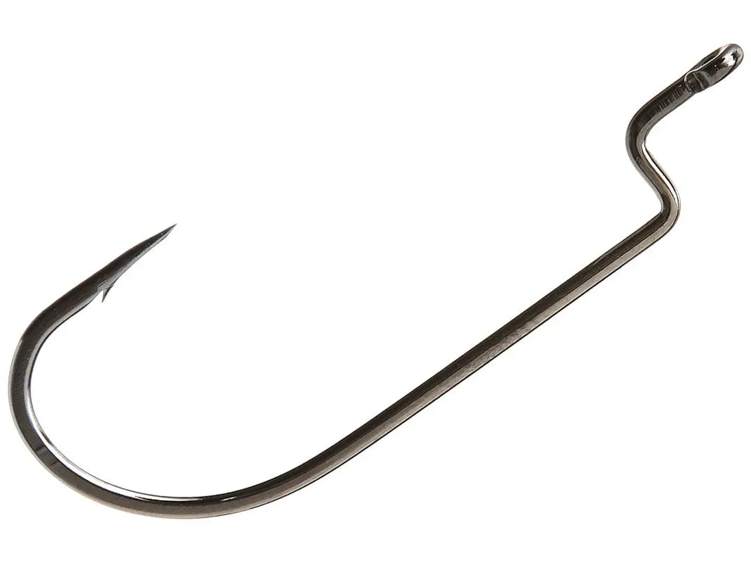 Owner Offset Shank Wide Gap Worm Hook (6 Pk) Owner