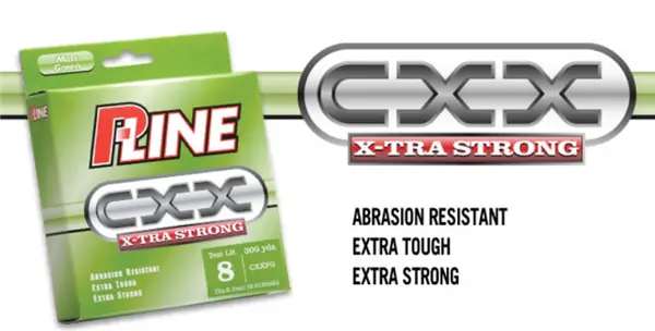 P-Line CXX X-Tra Strong 8 lb. - 600 yards Copolymer Fishing Line