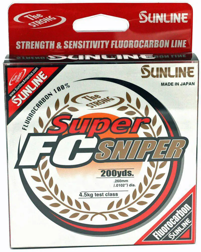 Sunline Super FC Sniper Natural Clear, 165-200 yd.