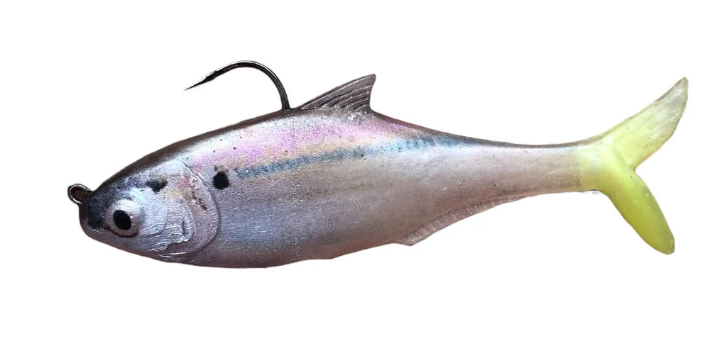 True Bass Texas Shad Jr. 5" Top Hook Swimbait