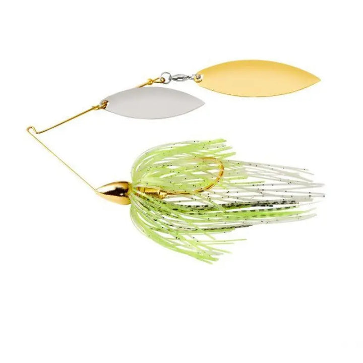 War Eagle Double Willow Blade Spinnerbaits Gold Frame