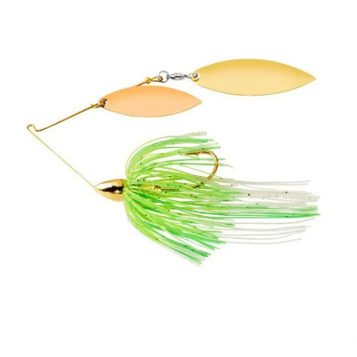War Eagle Double Willow Blade Spinnerbaits Gold Frame