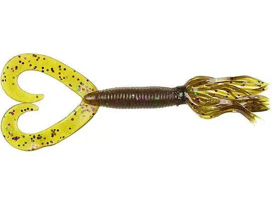 Yamamoto 2.5" Double Tail Hula Grub (10 Pk) Yamamoto