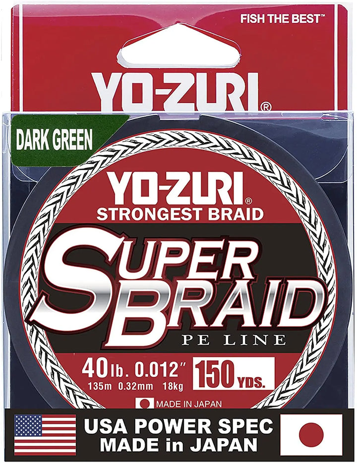 Yo-Zuri Superbraid Line 150yd Spools