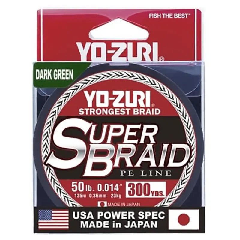 Yo-Zuri Superbraid Line 300yd Spools