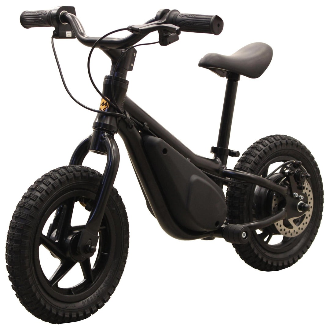 2022 Massimo E11 Electric Balance Bike, Black