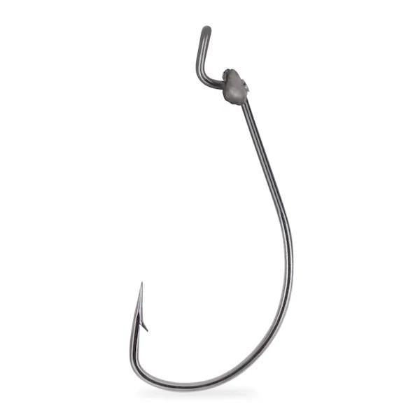 Mustad Grip-Pin Hook - 2X Fine Wire Black Nickel (5 Pk)
