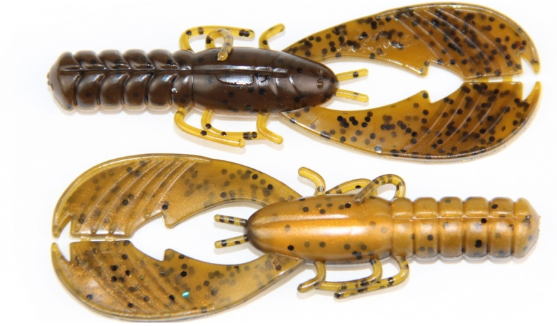 X-Zone 3.25" Muscle Back Finesse Craw (8 Pk)