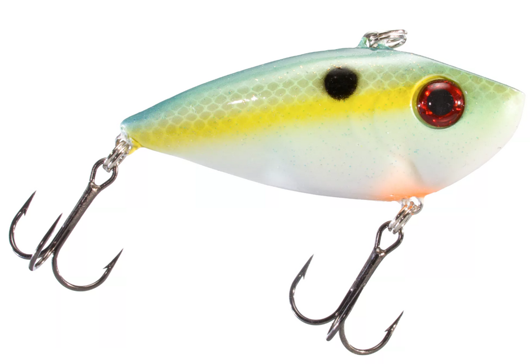 Strike King Red Eyed Shad 1/2 oz Chartreuse Sexy Shad By Bait-WrX