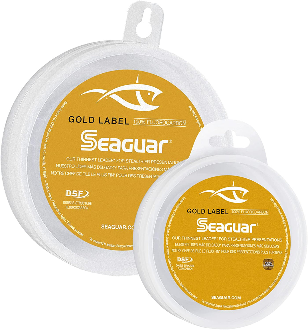 Seaguar Gold Label Fluorocarbon Leader - 25yd Spools - Bait-WrX