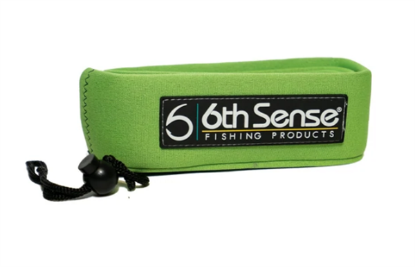 6th Sense Snag-Resistant Casting Rod Sleeve Lime Green