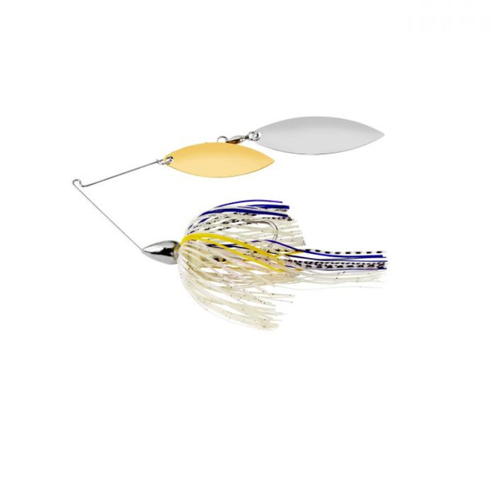 War Eagle Double Willow Blade Spinnerbaits Nickel Frame Sexxy Purple Shad By Bait-WrX