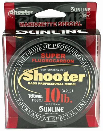 Sunline Shooter Fluorocarbon Line  (110yd - 165yd Spools)